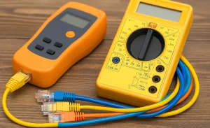 آموزش عیب یابی کابل شبکه