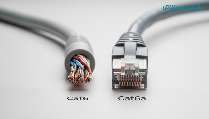 تفاوت کابل cat6 با cat6a